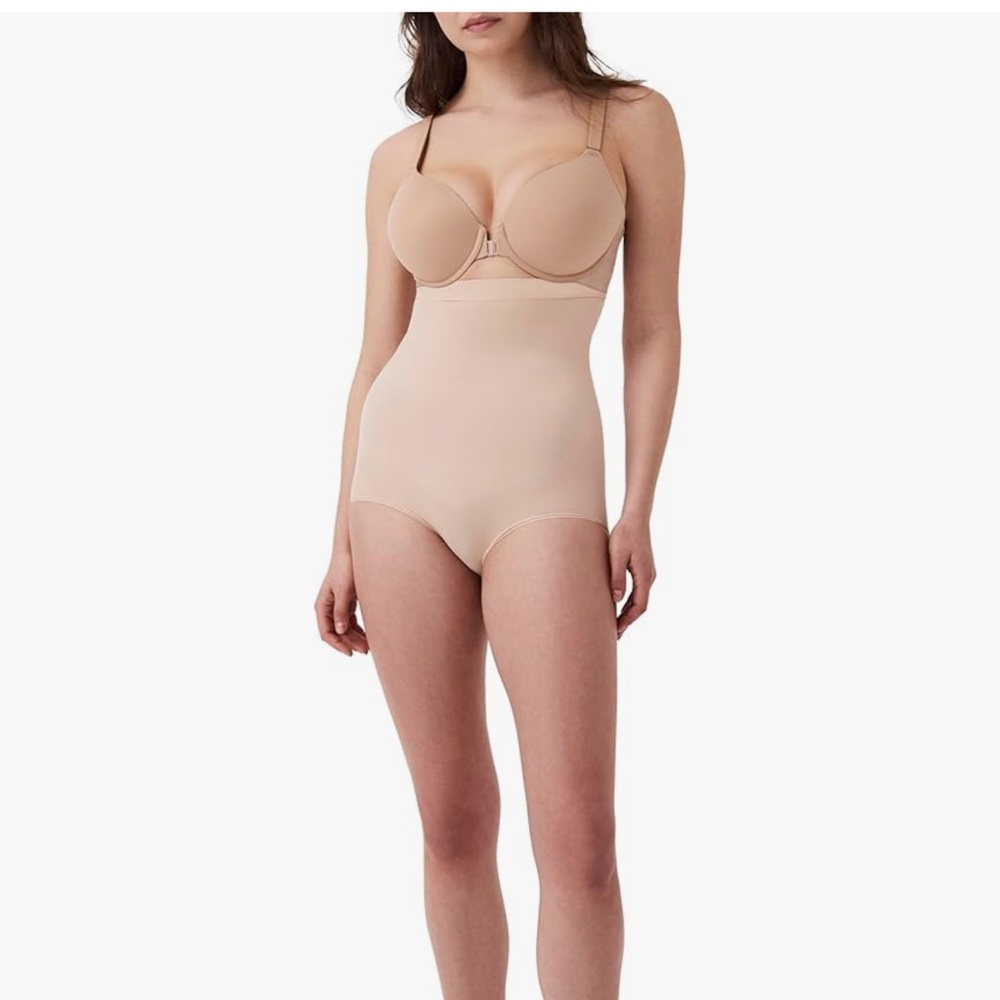 SPANX High Waist Brief Soft Nude - Open box $40 MSRP
